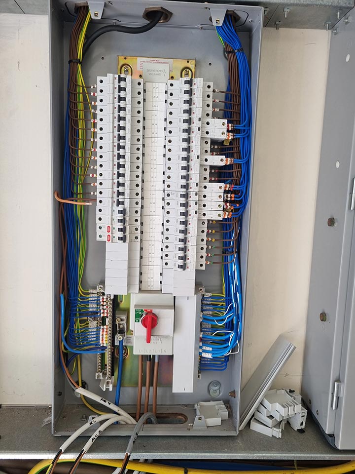 New Air Conditioning Electrical Supplies for a School in Bournemouth by Probyn Electrical Ltd Dorset